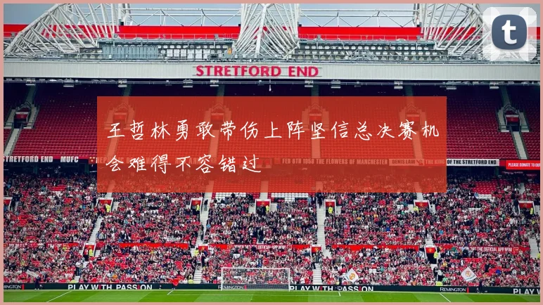 王哲林勇敢带伤上阵坚信总决赛机会难得不容错过